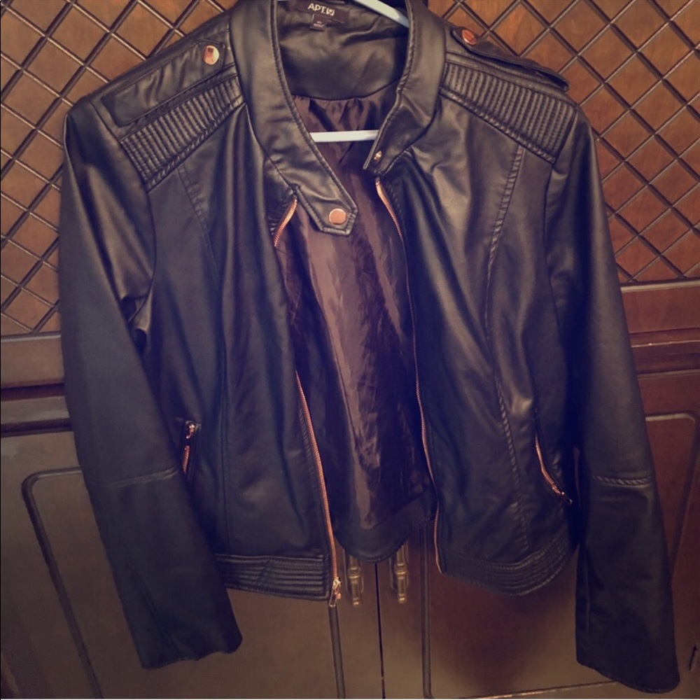 Leather jacket